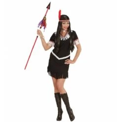 Widmann Indiaanse Zwart -Halloween/Cosplay widmann indiaanse zwart 2