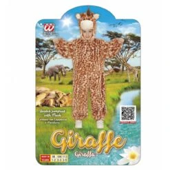 Widmann Jumpsuit Giraffe Met Kap En Masker -Halloween/Cosplay widmann jumpsuit giraffe met kap en masker 2