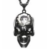 Widmann Ketting Schedel Met Kristallen Steen -Halloween/Cosplay widmann ketting schedel met kristallen steen