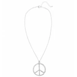 Widmann Ketting Strass Hippie -Halloween/Cosplay widmann ketting strass hippie 1