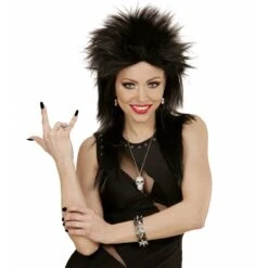 Widmann Ketting Zilver Met Schedels + Oorringen -Halloween/Cosplay widmann ketting zilver met schedels oorringen 3