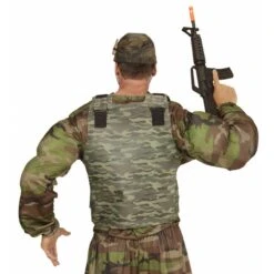 Widmann Kogelvrij Vest Camouflage Volwassen -Halloween/Cosplay widmann kogelvrij vest camouflage volwassen 2