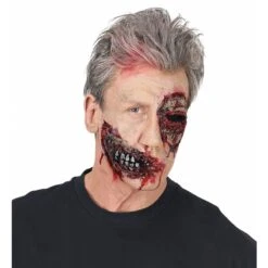 Widmann Latex Prothese Zombie Wang -Halloween/Cosplay widmann latex prothese zombie wang 2