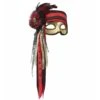 Widmann Luxe Piraten Oogmasker -Halloween/Cosplay widmann luxe piraten oogmasker