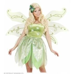 Widmann Maxi Vleugel Glitter Groen Met Diamanten -Halloween/Cosplay widmann maxi vleugel glitter groen met diamanten 2