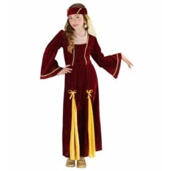 Voorkant -Halloween/Cosplay widmann middeleeuwse prinses 1