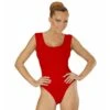 Widmann Mouwloze Body Volwassen Red -Halloween/Cosplay widmann mouwloze body volwassen red