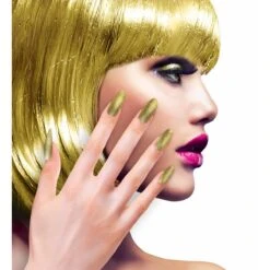 Widmann Nagels Iriserend Glitter Zilver -Halloween/Cosplay widmann nagels iriserend glitter zilver 1