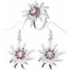 Widmann Oorringen En Ring Edelweiss -Halloween/Cosplay widmann oorringen en ring edelweiss