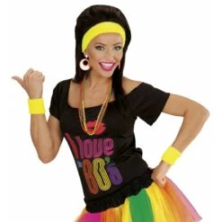 Widmann Oorringen Neon Oranje -Halloween/Cosplay widmann oorringen neon oranje 2