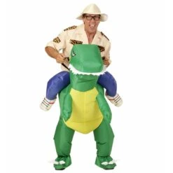Widmann Opblaasbare Dinosaurus Volwassen -Halloween/Cosplay widmann opblaasbare dinosaurus volwassen 1