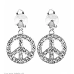 Widmann Peace And Love Oorbellen Strass