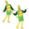 Widmann Pluche Groene Vogel Kostuum -Halloween/Cosplay widmann pluche groene vogel kostuum