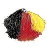 Widmann Pom Pom Rood/Geel/Zwart -Halloween/Cosplay widmann pom pom rood geel zwart