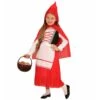 Widmann Roodkapje Kostuum Meisje -Halloween/Cosplay widmann roodkapje kostuum meisje
