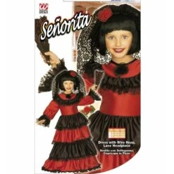 Voorkant -Halloween/Cosplay widmann senorita meisje 1