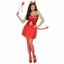 Widmann Sexy Duivel Kostuum Vrouw -Halloween/Cosplay widmann sexy duivel kostuum vrouw 1