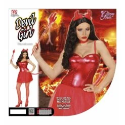 Widmann Sexy Duivel Kostuum Vrouw -Halloween/Cosplay widmann sexy duivel kostuum vrouw 3