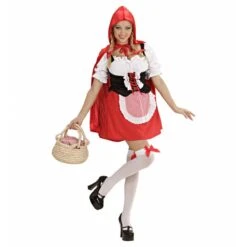 Widmann Sexy Roodkapje Kostuum -Halloween/Cosplay widmann sexy roodkapje kostuum 1