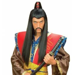 Widmann Snor Zwart Chinees -Halloween/Cosplay widmann snor zwart chinees 2