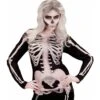 Widmann T-Shirt Lange Mouwen Skelet Vrouw -Halloween/Cosplay widmann t shirt lange mouwen skelet vrouw