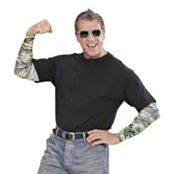 Widmann Tattoo Mouwen Legerprint -Halloween/Cosplay widmann tattoo mouwen legerprint 2