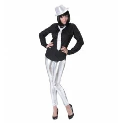 Widmann Zilveren Legging -Halloween/Cosplay widmann zilveren legging 2