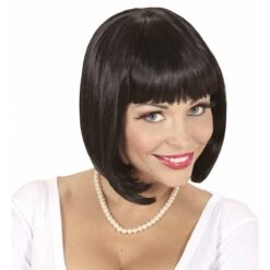 Zwarte Wimpers Met Rood Strikje -Halloween/Cosplay zwarte wimpers met rood strikje 2